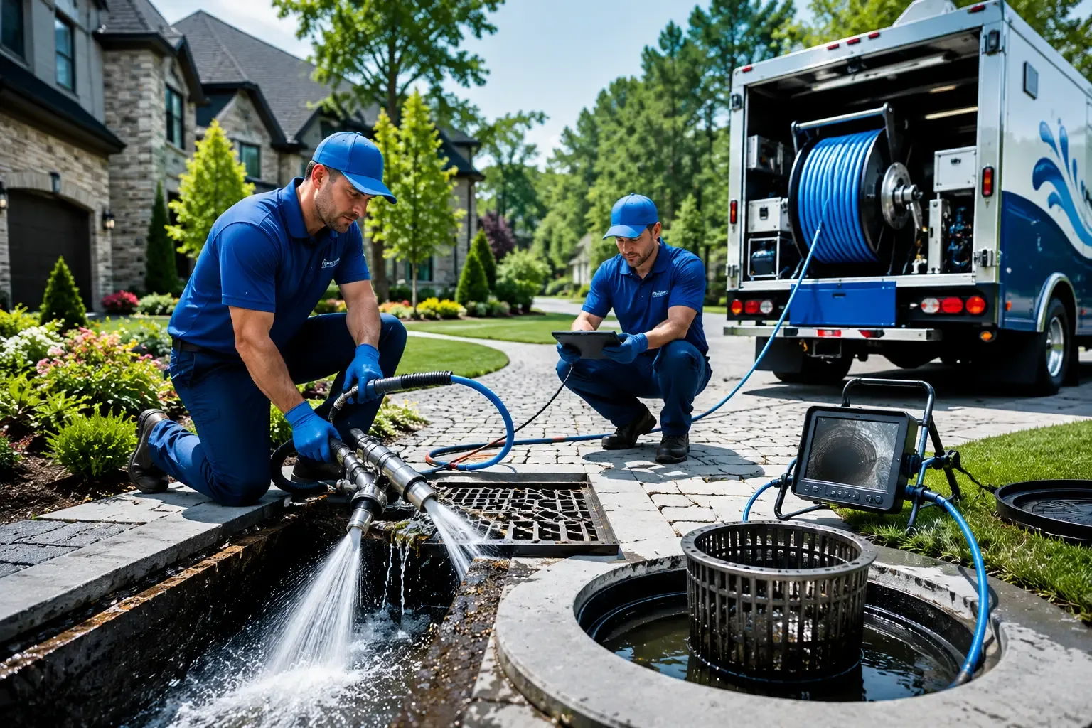 Local outdoor drain cleaning professionals in New Richmond, IN