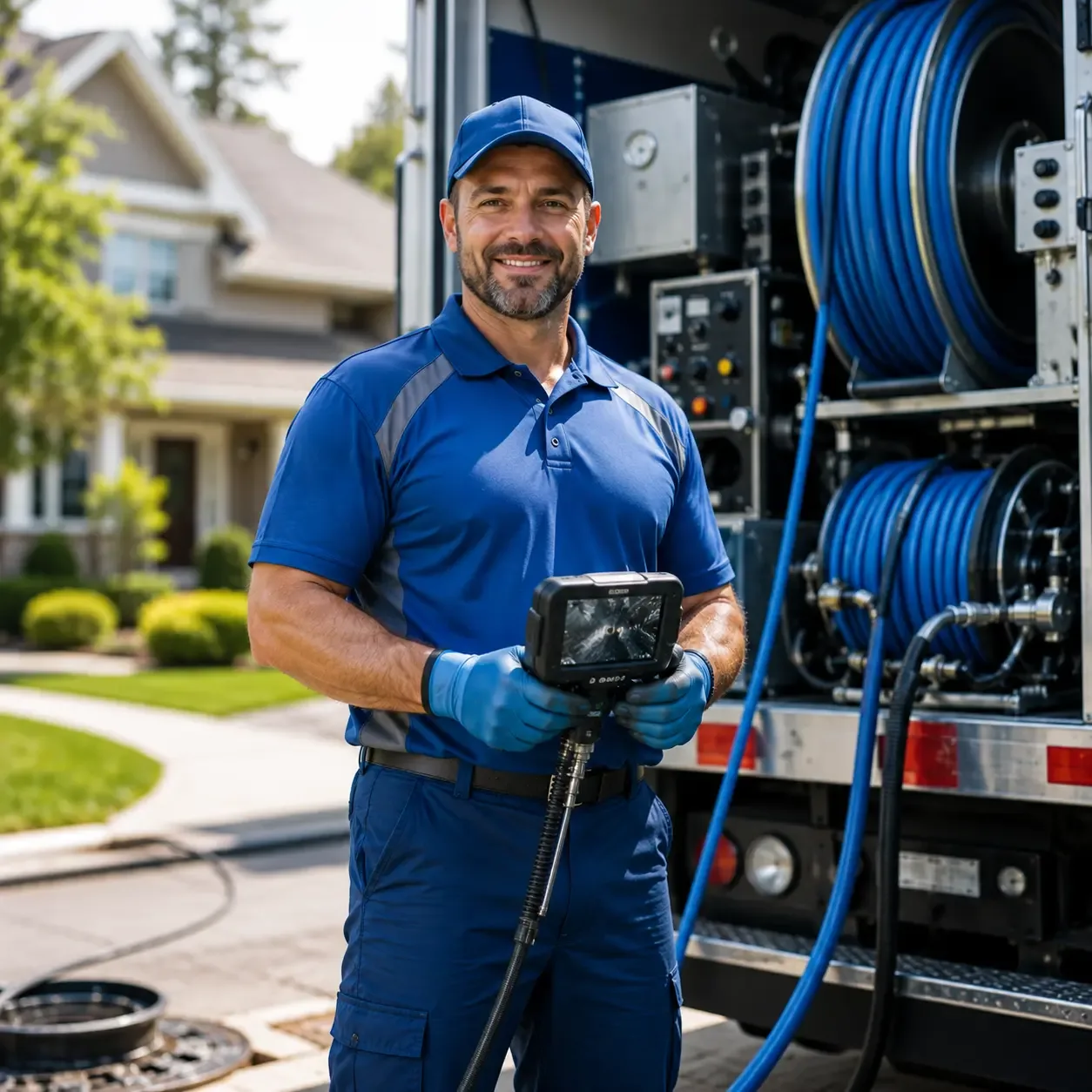 Local outdoor drain cleaning specialists in New Richmond, IN